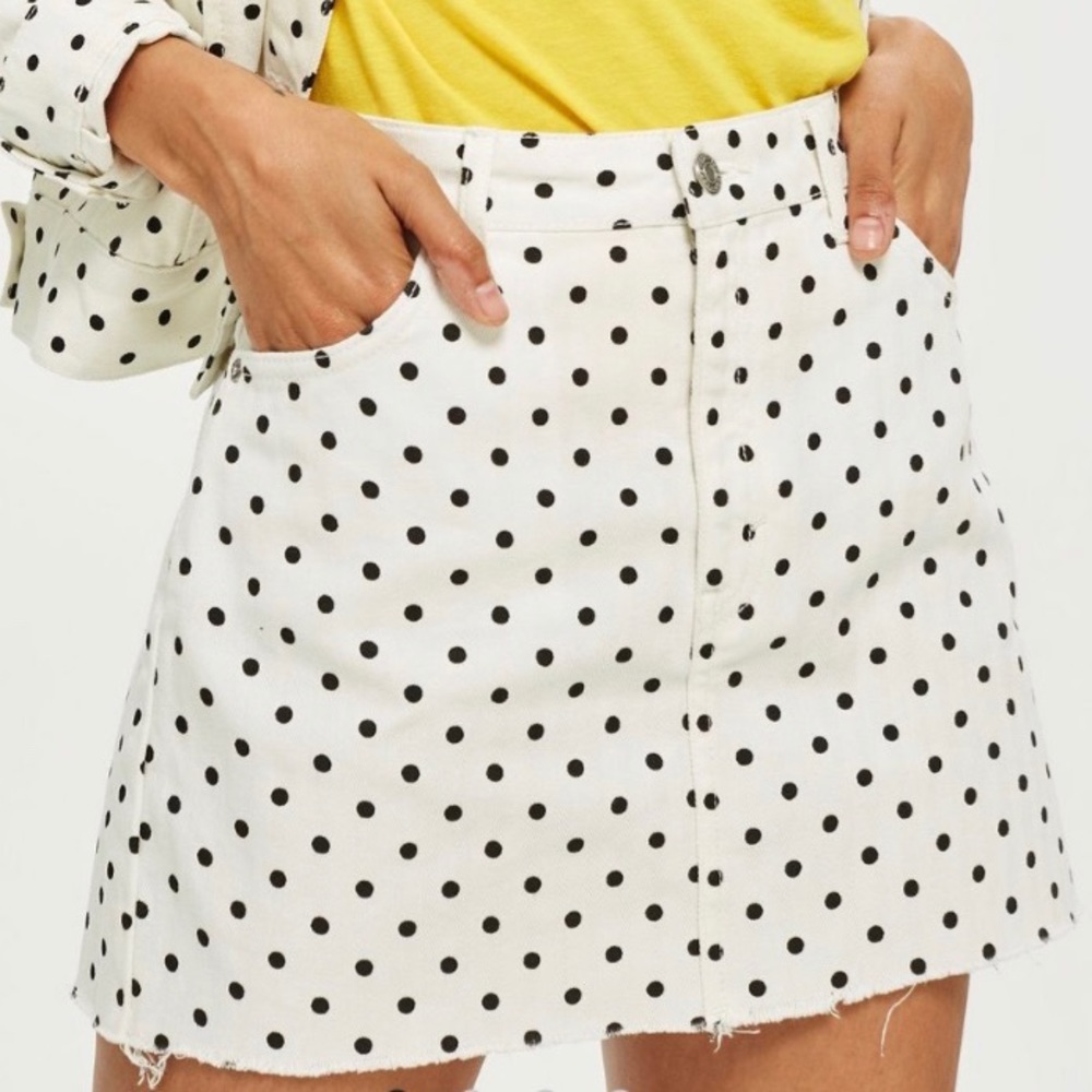 Topshop High-Waisted Skirt